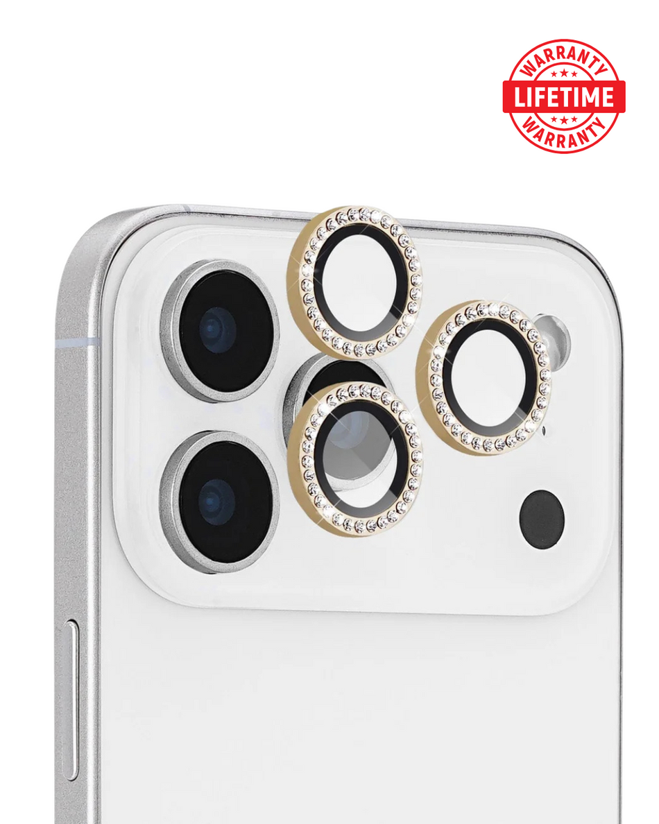 iPhone 17 Pro & Pro Max Individual Lens Protectors - Glitter